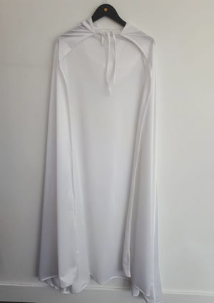 COSTUME RENTAL - P1 White Cape Long