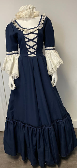 COSTUME RENTAL - B38 Abigail Adams - Medium 2pc