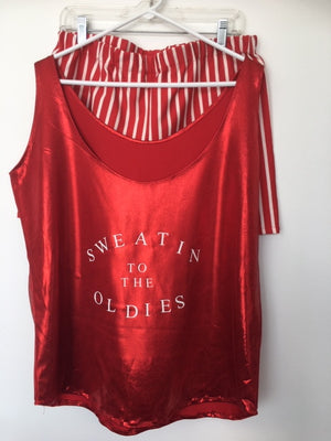 COSTUME RENTAL - D114 Richard Simmons - 2pc Large