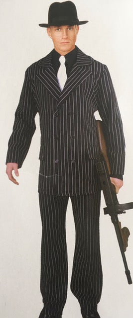 COSTUME RENTAL - J31 1920's Tommy 2 Gun Gangster - 7 pcs XL