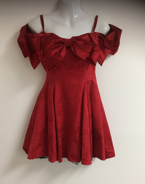 COSTUME RENTAL - J36 1920s Betty Boop Red Dress 1 pc