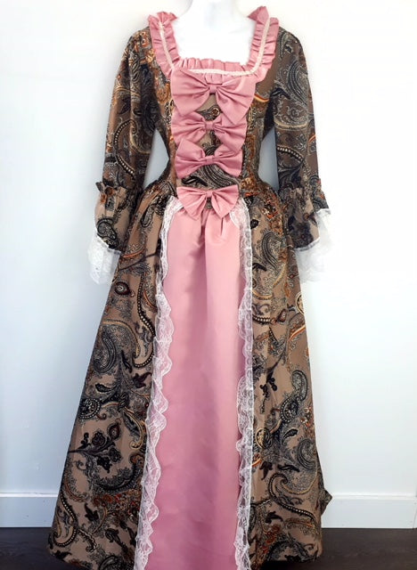COSTUME RENTAL - B16 Renaissance Colonial Dress / Bridgerton- 2 pc