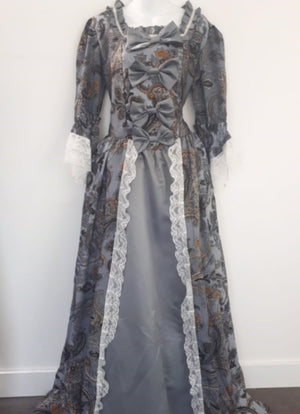 COSTUME RENTAL - B17 Renaissance Colonial dress / Bridgerton- 2 pc XL