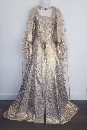 COSTUME RENTAL - B24 Catherine the great / Bridgerton- 4 pc MED