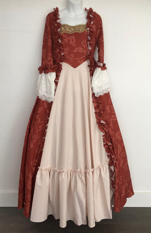 COSTUME RENTAL - B19 Marie Antoiniette / Bridgerton- 2 pc MED
