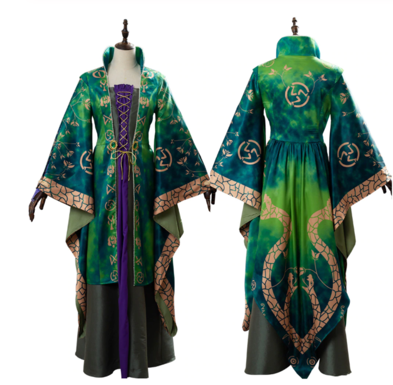 COSTUME RENTAL - D27 Hocus Pocus Winifred Sanderson 2 pc Woodbridge Costume Rentals COSTUME RENTAL - D27 Hocus Pocus Winifred Sanderson 2 pc Woodbridge Costume Rentals