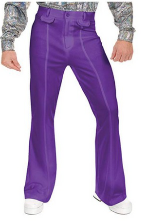 COSTUME RENTAL - X79 Disco Pants, PURPLE 36