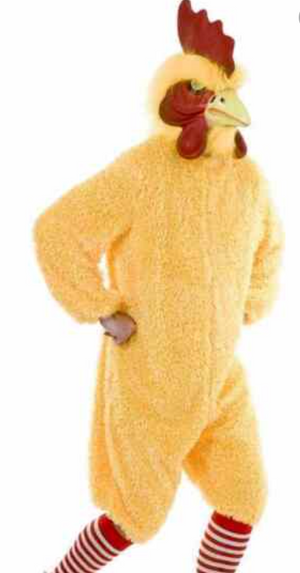 COSTUME RENTAL - R165 Chicken Costume 7 pcs