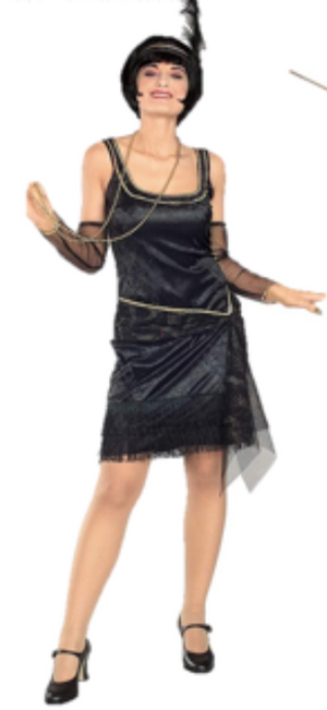 ADULT COSTUME: Speak Easy Flapper
