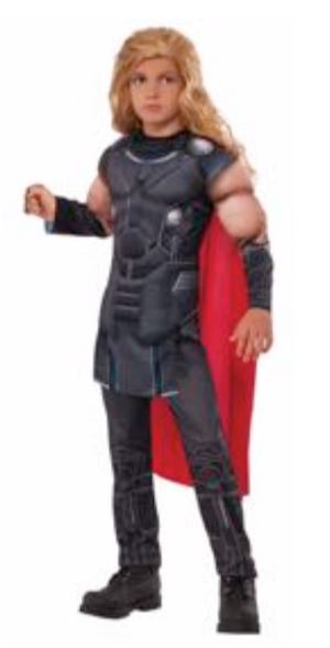 KIDS COSTUME: Thor Medium AVAILABLE ONLINE ONLY