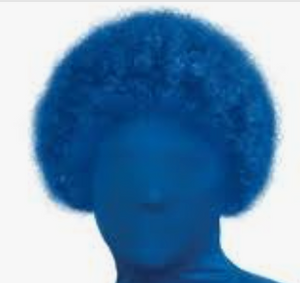 WIG: Blue Clown Wig