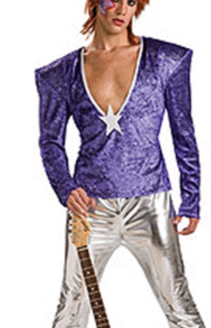 COSTUME RENTAL - D115 David Bowie 2pc large