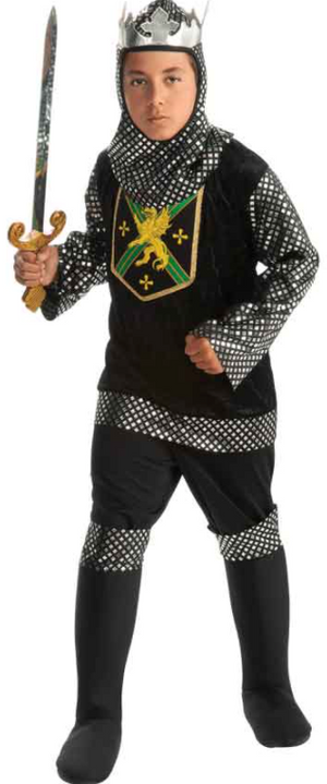 KIDS COSTUME: Warrior King MEDIUM AVAILABLE ONLINE ONLY