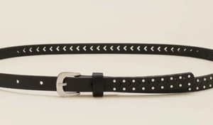 ACCESS: VInyl Studded Belt