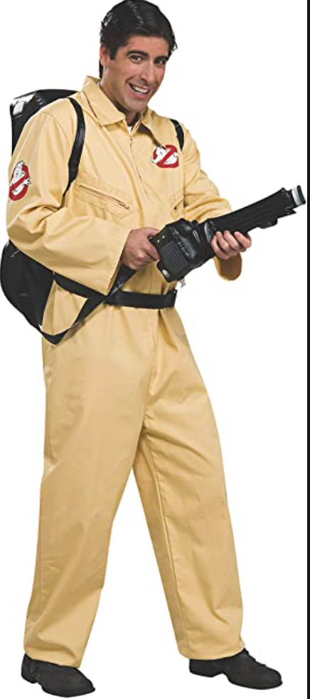 Ghostbusters Ladies Costume Jumpsuit Adults Ghostbuster Fancy Dress Outfit