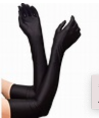 ACCESS: Gloves, Black Formal