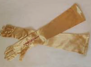 ACCESS: Gloves, Gold Formal