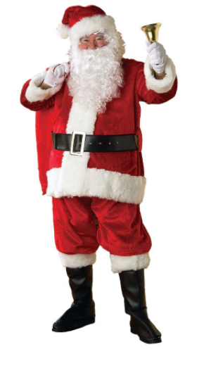 ADULT COSTUMES:  NEW REGENCY SANTA SUIT 23340 Standard Size