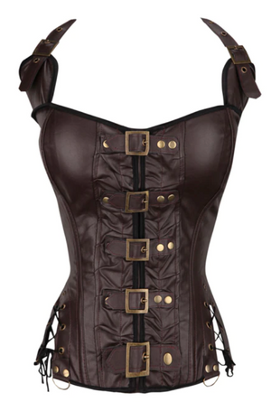 COSTUME RENTAL - C32 Steampunk Corset 1pc