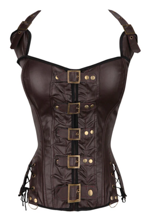 COSTUME RENTAL - C32 Steampunk Corset 1pc Large