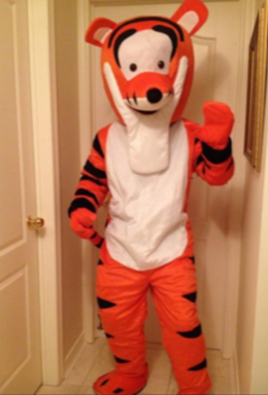 COSTUME RENTAL - R175 Tigger 6 pcs Large
