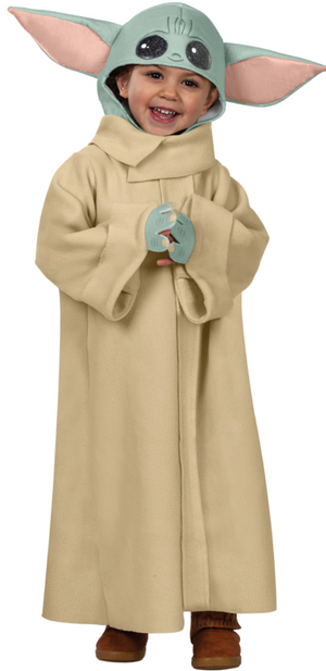KIDS COSTUME:The Child Grogu (Mandalorian) small AVAILABLE ONLINE ONLY