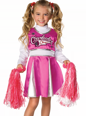 KIDS COSTUME: Cheerleader Champ Small AVAILABLE ONLINE ONLY
