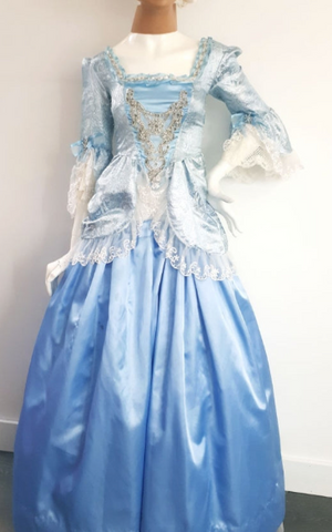 COSTUME RENTAL - B23 Colonial Marie / Bridgerton- 3 pc Small