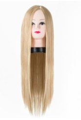 WIG: Blonde Centre Part Wig