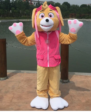 COSTUME RENTAL - R105 Pink officer 7 pcs