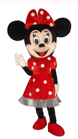 COSTUME RENTAL - R112A Missee Mouse.. 8 pcs XL