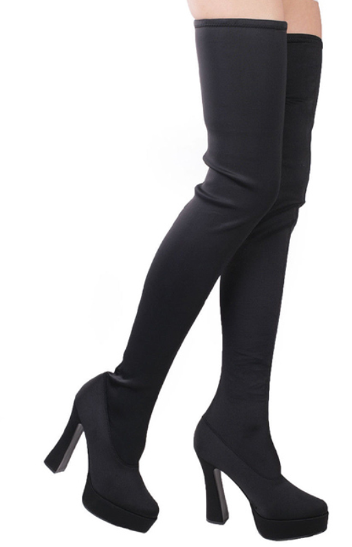 SHOE RENTAL Z57 Thigh High Boots