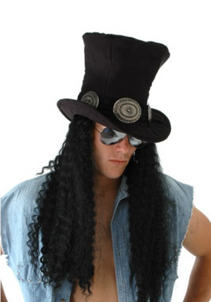 COSTUME RENTAL - D122 Slash Hat Rental- 1pc