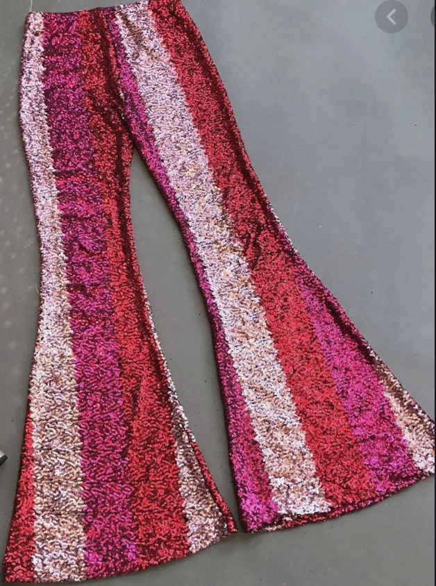 COSTUME RENTAL - X253i Sequin Cherry Bomb Disco Pants LRG – Woodbridge  Costume Collection