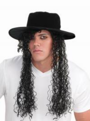 Wig: Straight out of the 80's Wig with hat