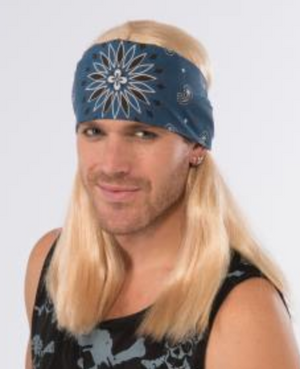WIG:  Rockstar wig with Bandana
