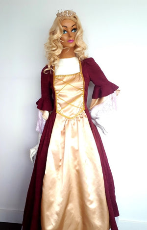 COSTUME RENTAL - B15 Colonial  Princess / Bridgerton- 3pc MED