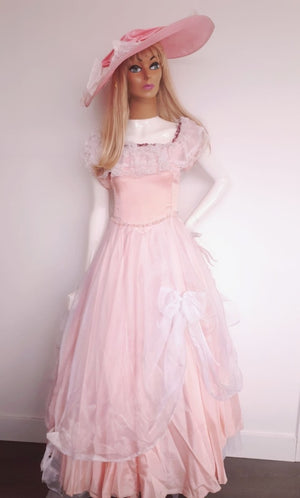 COSTUME RENTAL - C21 Southern Belle (Pink and Lace)