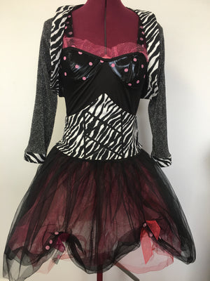 COSTUME RENTAL - Y208 1980's Groupie 11 pcs MED