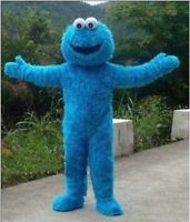 COSTUME RENTAL - R102 Big Blue Monster 6 pieces Medium