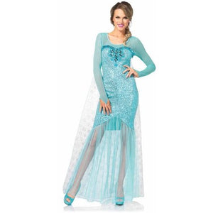 ADULT COSTUME: Fantasy Snow Queen Costume