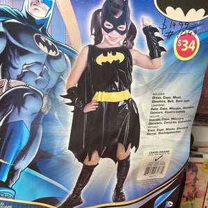 KIDS COSTUME: batgirl Large AVAILABLE ONLINE ONLY