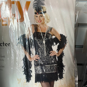 ADULT COSTUME: 1920's Flirty flapper