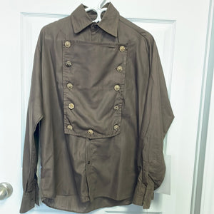 COSTUME RENTAL - C26b Steampunk shirt 1 pc Med-Large