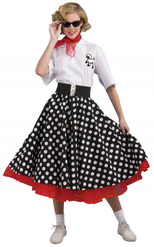 Polka Womens 50s Costume COSTUME RENTAL J62 1950's Polka