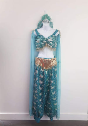 COSTUME RENTAL - D4 Princess Jasmin - 3 pc M/L