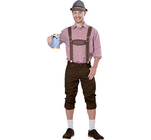 HAT:  Lederhosen Kit - Hat & Suspenders