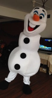 COSTUME RENTAL - R114 OLAFF SNOWMAN  - 5pcs NOT AVAIL OCT 23-27,  DEC 11-16