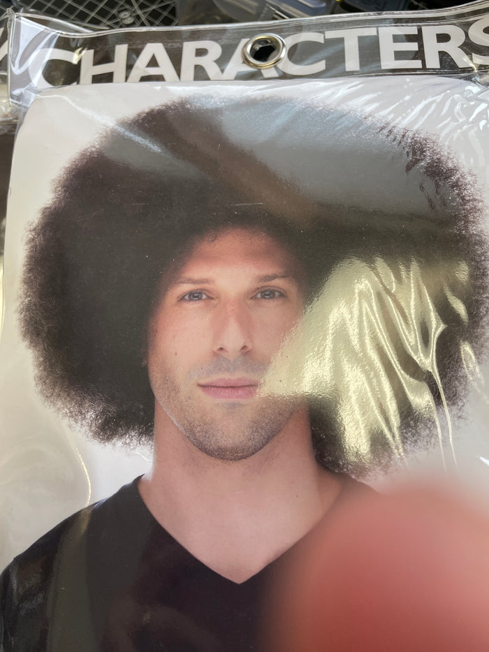WIG: JUMBO Curly Afro Wig BLACK
