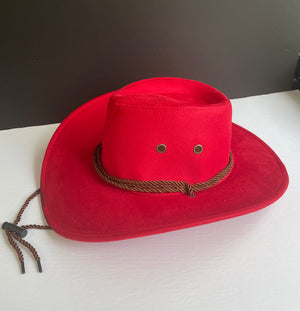 COSTUME RENTAL - Z106 Red Cowboy Hat